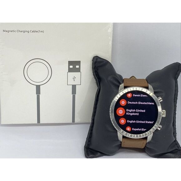 Fossil Gen 3 Authentic Genuine Smart Watch Custom Band FTW4000 CO87 - Picture 1 of 12